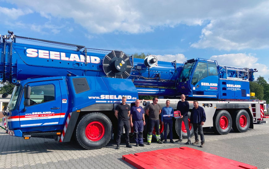 MANITOWOC: DER GMK5250XL-1 IST DER GRÖSSTE KRAN VON GUSTAV SEELAND